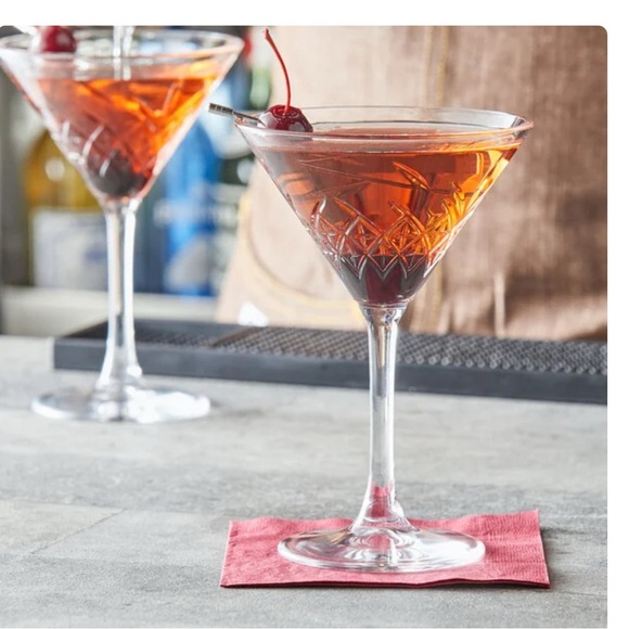 Pasabahce Premium Stemmed Martini Glasses Set of 4